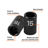 DADO CUADRO 1/2' DE IMPACTO 6 PUNTAS DE 15 MM, TRUPER