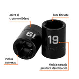 DADO CUADRO 1/2' DE IMPACTO 6 PUNTAS DE 19 MM, TRUPER