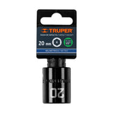 DADO CUADRO 1/2' DE IMPACTO 6 PUNTAS DE 20 MM, TRUPER