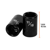 DADO IMPACTO CUADRO 1/2' HEX 11/16'