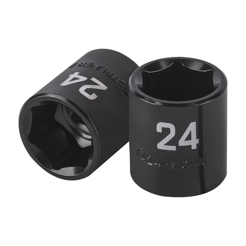 DADO DE IMPACTO DE 24 MM, 6 PUNTAS, CUADRO 1/2', TRUPER