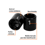 DADO IMPACTO CUADRO 1/2' HEX 1'