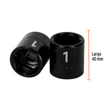 DADO IMPACTO CUADRO 1/2' HEX 1'