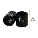 DADO DE IMPACTO DE 1-1/16', 6 PUNTAS, CUADRO 1/2', TRUPER