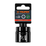 DADO DE IMPACTO DE 1-1/8', 6 PUNTAS, CUADRO 1/2', TRUPER