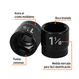 DADO DE IMPACTO DE 1-1/8', 6 PUNTAS, CUADRO 1/2', TRUPER