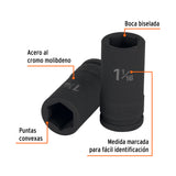 DADO LARGO DE IMPACTO DE 1-1/16', 6 PUNTAS, CUADRO 3/4'