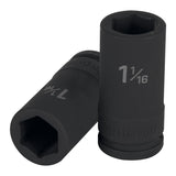 DADO LARGO DE IMPACTO DE 1-1/16', 6 PUNTAS, CUADRO 3/4'