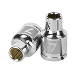 DADO CUADRO 3/8' ESTRIADO METRICO 7MM