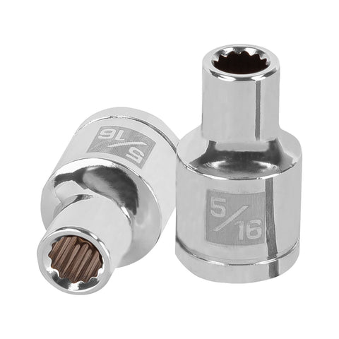 DADO CUADRO 1/2' ESTRIADO STD 5/16'