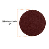 DISCO DE LIJA DE 6' GRANO 120