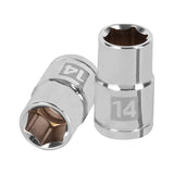 DADO CUADRO 1/2' HEXAGONAL 14MM