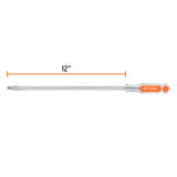 DESARMADOR PLANO BARRA CUADRADA 3/8'X12'