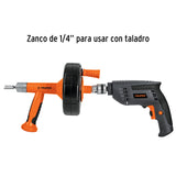 DESTAPACAÑO CABLE ACERO C/INT ACERO 25FT
