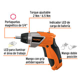 DESTORNILLADOR PROFESIONAL TRUPER 3.6V
