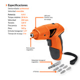 DESTORNILLADOR INALAMBRICO PROF 3.6VOLTS