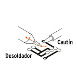 DESOLDADOR DE SUCCIÓN DE 8'