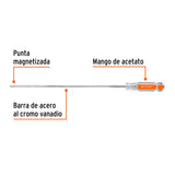 DESARMADOR PLANO TIPO CABINET 1/4' X 12'