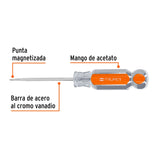 DESARMADOR PLANO TIPO CABINET 1/8' X 2'