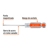 DESARMADOR PLANO TIPO CABINET 1/8' X 3'