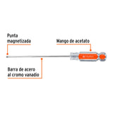 DESARMADOR PLANO TIPO CABINET 1/8' X 5'