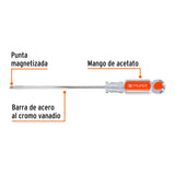 DESARMADOR PLANO TIPO CABINET 3/16' X 6'