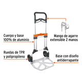 DIABLO DE CARGA, PLEGABLE, 200 KG, ALUMINIO, TRUPER EXPERT