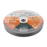 DISCO CORTE DE METAL, 7', 1.5 MM
