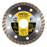 DISCO DE DIAMANTE DE 4 X 1.2 MM RIN TURBO PRETUL