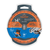 DISCO DE DIAMANTE DE 14' X 2.6 MM PARA CORTE METAL, TRUPER