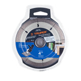 DISCO DE DIAMANTE, 4" CORTE PORCELANATO