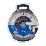 DISCO DE DIAMANTE, 4-1/2" CORTE PORCELANATO
