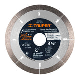 DISCO DE DIAMANTE, 4-1/2" CORTE PORCELANATO