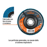 DISCO LAMINADO, 4', GRANO 40, CENTRO 5/8'