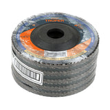 DISCO 4-1/2' LAMINADO RESPALDO PLASTICO GRANO 40 CENTRO 7/8'