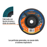 DISCO 7' LAMINADO RESPALDO PLASTICO GRANO 40 CENTRO 7/8'