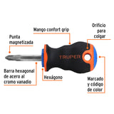DESARMADOR PHILLIPS 1/4'X1 1/2' MANGO BI