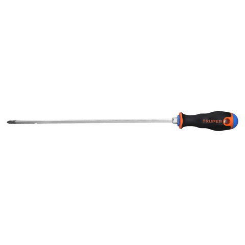 DESARMADOR DE CRUZ 1/4' X 12' MANGO COMFORT GRIP, TRUPER