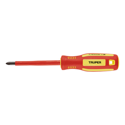 DESARMADOR DIELICTRICO DE CRUZ 1/4' X 4', TRUPER