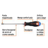 DESARMADOR PHILLIPS 1/4'X6' MANGO BICOL