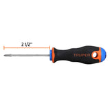 DESARMADOR PUNTA PHILLIPS, 1/8' MANGO COMFORT GRIP,2X2-1/2'