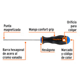 DESARMADOR PHILLIPS 1/8'X4' MANGO BICOLO