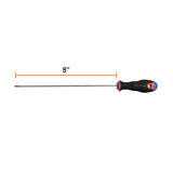 DESARMADOR DE CRUZ 1/8' X 8' MANGO COMFORT GRIP, TRUPER