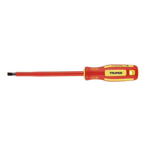 DESARMADOR DIELICTRICO PLANO 1/4' X 6', TRUPER