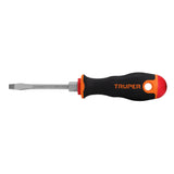 DESARMADOR PLANO 3/16' X 3' MANGO COMFORT GRIP, TRUPER