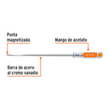 DESARMADOR PLANO BARRA REDONDA 5/16'X10'