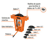 DOBLADOR HIDRÁULICO DE TUBO DE 12 TONS