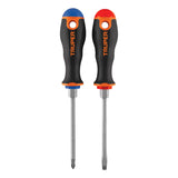 DUO DE DESARMADORES 3/16X4 MANGO COMFORT GRIP, TRUPER