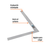 ESCUADRA DE CANTERO 16 X 24' PROFESIONAL