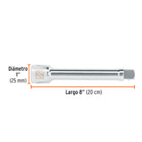 EXTENSION DE 8' PARA CUADRO MANDO 3/4'